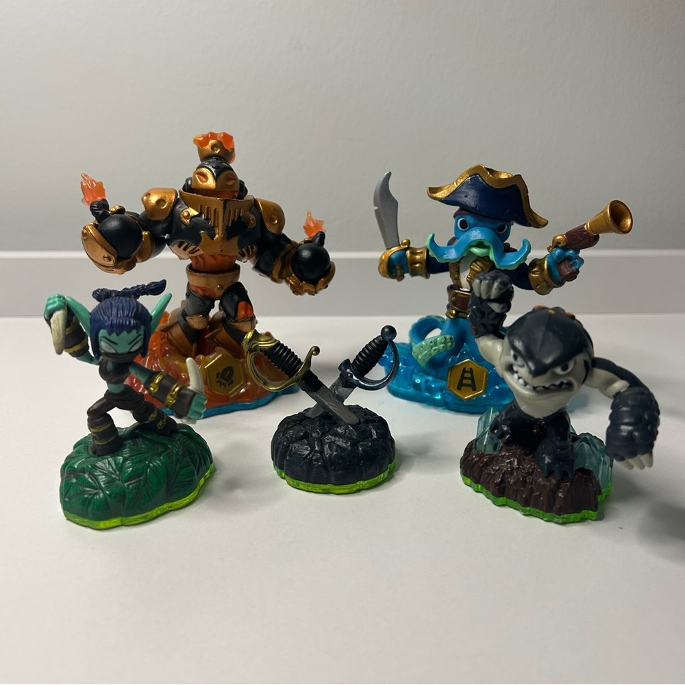 Assorted Skylanders Figures - Set Of 5